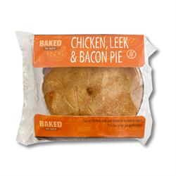 Baked to Taste Gluten Free Chicken Leek & Bacon Pie 247g