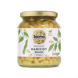 Biona Biona Organic Haricot Beans in Glass Jar 350g