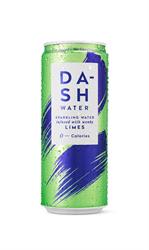 Dash Dash Water Sparkling Lime 330ml