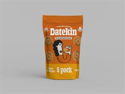 Datekin Datekin Caramel Filled Snack Cakes Multipack 5x18g