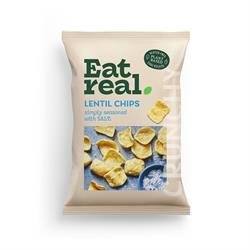 Eat Real Eat Real Lentil Chips Salted 95g
