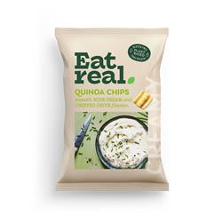 Eat Real Eat Real Quinoa Chips Sour Cream & Chive 90g