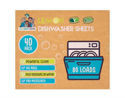 Eco Green Living Eco green living Dish Washer Sheet Lemon scented 40 sheets