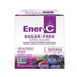Ener C Sugar Free Multivitamin Drink Vitamin C 1000mg Mixed Berry