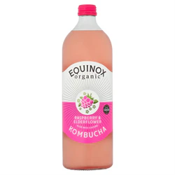 Equinox Kombucha Equinox Organic Raspberry & Elderflower Kombucha 750ml