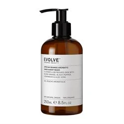 Evolve Organic Beauty African Orange Hand & Body Wash 250ml
