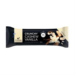 Foodin Crunchy Collagen Protein Bar Cashew-Vanilla 50G