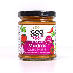 Geo Organics Pastes - Org Madras Curry Paste 180g