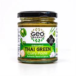 Geo Organics Pastes - Organic Thai Green Curry Paste 180g