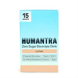 Humantra Humantra Lychee Electrolytes 1 box of 15 sachets
