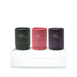 Isle of Skye Scottish Collection Miniature Candle Gift set of 3 candles