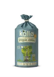 Kallo Kallo Spinach & Pesto Veggie Cakes 122g