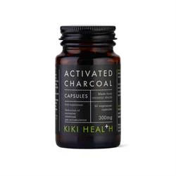 KIKI Health Activated Charcoal - 50 Vegicaps