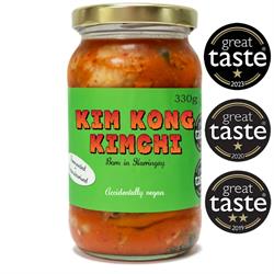 Kim Kong Kimchi Unpasteurised Vegan Kimchi 330g