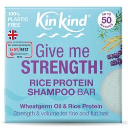 KinKind KinKind Give me STRENGTH! Shampoo Bar with Rice Protein 50g