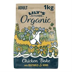 Lilys Kitchen Organic Chicken Bake Dry Food 1kg