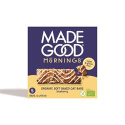MadeGood MadeGood Morning Oat Bar Blueberry 5 x 30g
