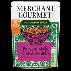Merchant Gourmet Merchant Gourmet Persian Style Rice & Lentils 250g