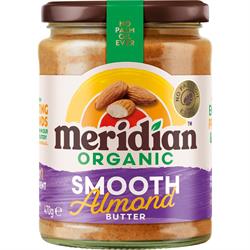 Meridian Meridian Organic Smooth Almond Butter 100% (470g)