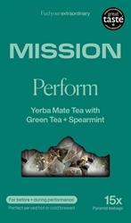 Mission MISSION Perform Yerba Mate 15 Tea Bags