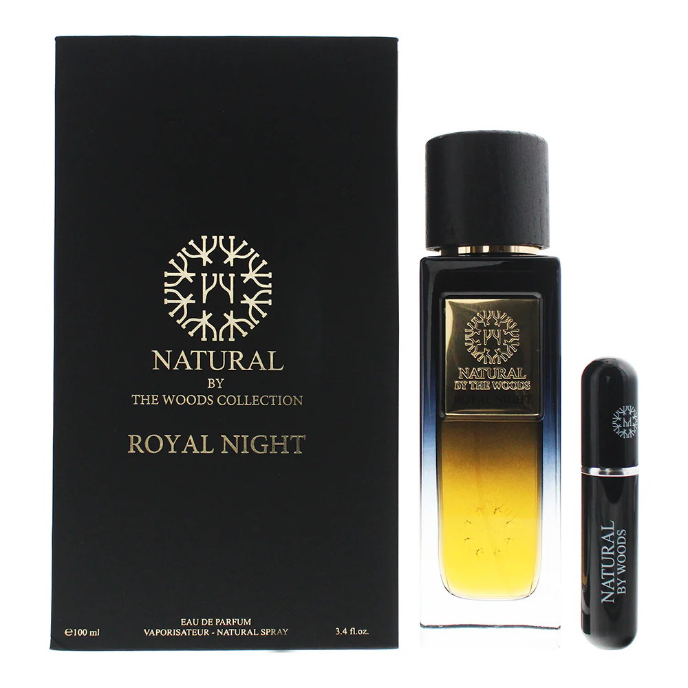 Natural by The Woods Collection Royal Night 2 Piece Set Eau de Parfum 100ml & Tr