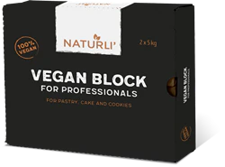 Naturli Vegan Block for Professionals 2x5 kg