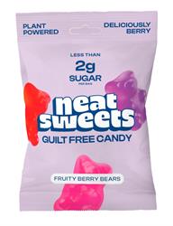 Neat Sweets NeatSweets Low Sugar Plant Based Fruity Berry Gummy Bears 50g