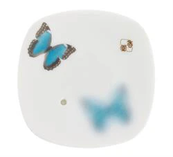 Nippon Kodo Yume No Yume Incense Holder - Butterfly 8 x 8 cm