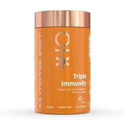 Nutriburst Sugar-Free Vegan Triple Immunity 60 x Gummies 210g