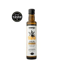 Omega Pressery Extra Virgin Macadamia Oil 250ml - 1-star Great Taste Winner