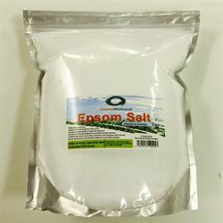 Omninatural Epsom Salt - 3 kg (Magnesium Sulphate). For external use only.