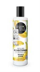 Organic Shop OS Refilling Conditioner for Normal Hair Banana&Jasmine (280ml)
