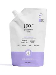 Organic Works Lavender Relax & Replenish Shower Gel - 500ml