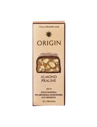 Origin Origin Vegan Protein Bar Keto Almond Praline 45g