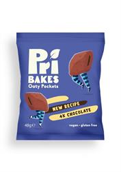 Pris Puddings Chocolate Oaty Pockets 48g