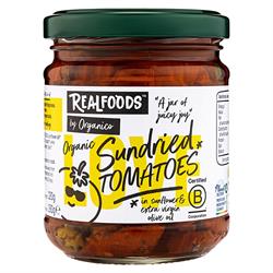 Realfoods by Organico Organic Sun-dried Tomatoes in Oil 190g