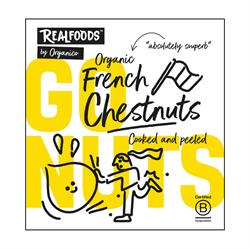 Realfoods by Organico Peeled Chestnuts 200g
