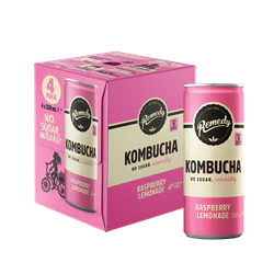 Remedy Kombucha Remedy Kombucha Raspberry Lemonade Multi pack 4x330ml