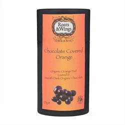 Roots and Wings Roots & Wings Organic Chocolate Covered Orange 120g