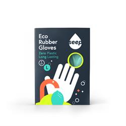 Seep Seep Fair Trade FSC-certified Rubber Gloves Turquoise Large