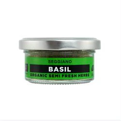 Seggiano Seggiano Organic Semi Fresh Basil 18g