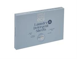 Simple Living Eco Eco laundry sheets Unscented scent. Plant-based UK made.