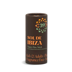 Sol De Ibiza Plastic Free Face & Body Super Zinc Stick SPF30