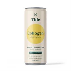 Tide Sparkling Marine Collagen Water - Lemon & Lime 330ml