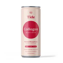 Tide Sparkling Marine Collagen Water - Raspberry 330ml