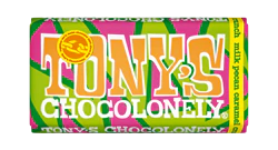 Tonys Chocolonely Milk Chocolate Pecan Caramel Crunch 180g