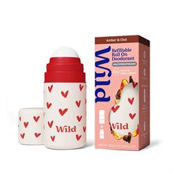 Wild Wild Love Heart Case and Amber & Oud Antiperspirant Roll On 50ml