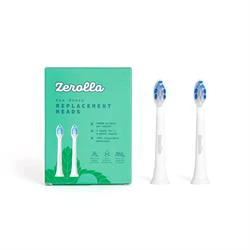 Zerolla Eco Electric Sonic Toothbrush Pack of 2 - Replacement Heads